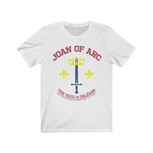 Load image into Gallery viewer, Joan of Arc UL Unisex T-shirt - decimaxmusa
