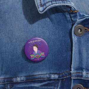 Rosalind Franklin Pin Button - decimaxmusa