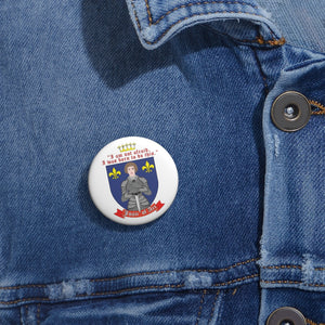 Joan of Arc Pin Button - decimaxmusa