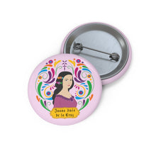 Load image into Gallery viewer, Juana Inés de la Cruz Pin Button - decimaxmusa
