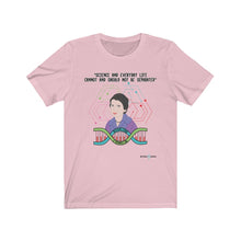 Load image into Gallery viewer, Rosalind Franklin Unisex T-shirt - decimaxmusa
